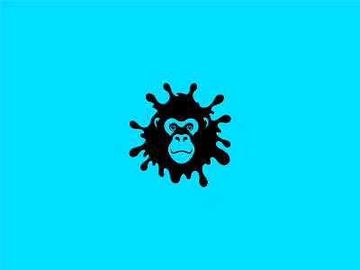 Gorilla Logo africa animal backsilver beast branding design gaming logo gorilla head gorilla head logo gorilla logo gorilla splash gorilla splash logo illustration new logos splash gorilla splash logo strength t shirt design top gorilla zoo