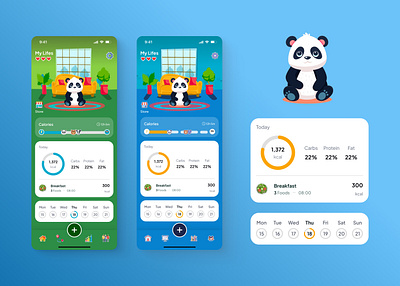 Calorie tracker app | UI/UX | Healthcare android app healthcare app healthcare tech ios app mobile app design tracker app ui uiux design ux wellness app
