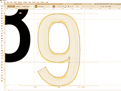 Type Design 49 2d art artwork design font fontlab graphic design lettering modern type design typeface typography vector