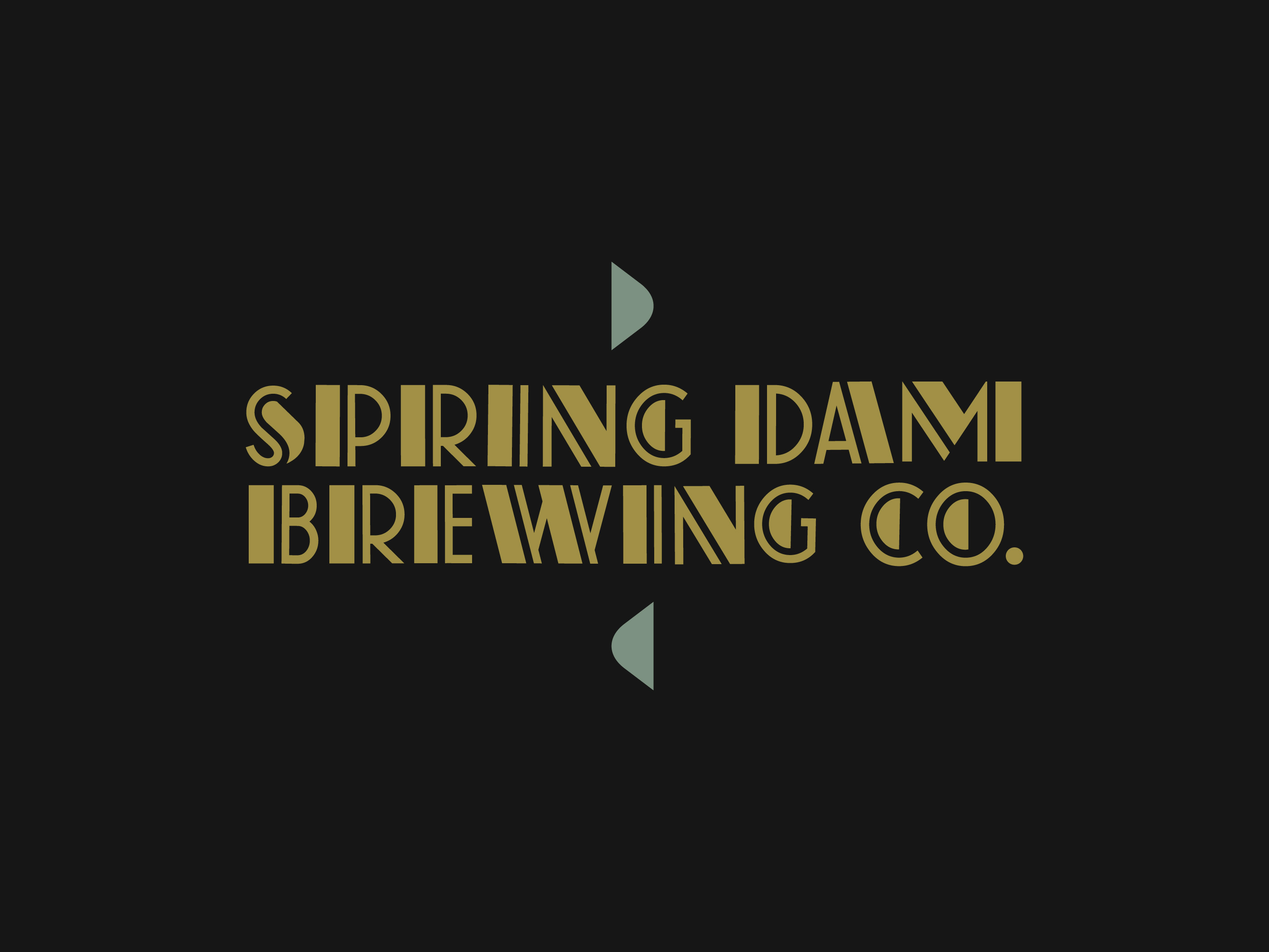 Spring Dam Brewing Company by Arch.Creative.Co on Dribbble