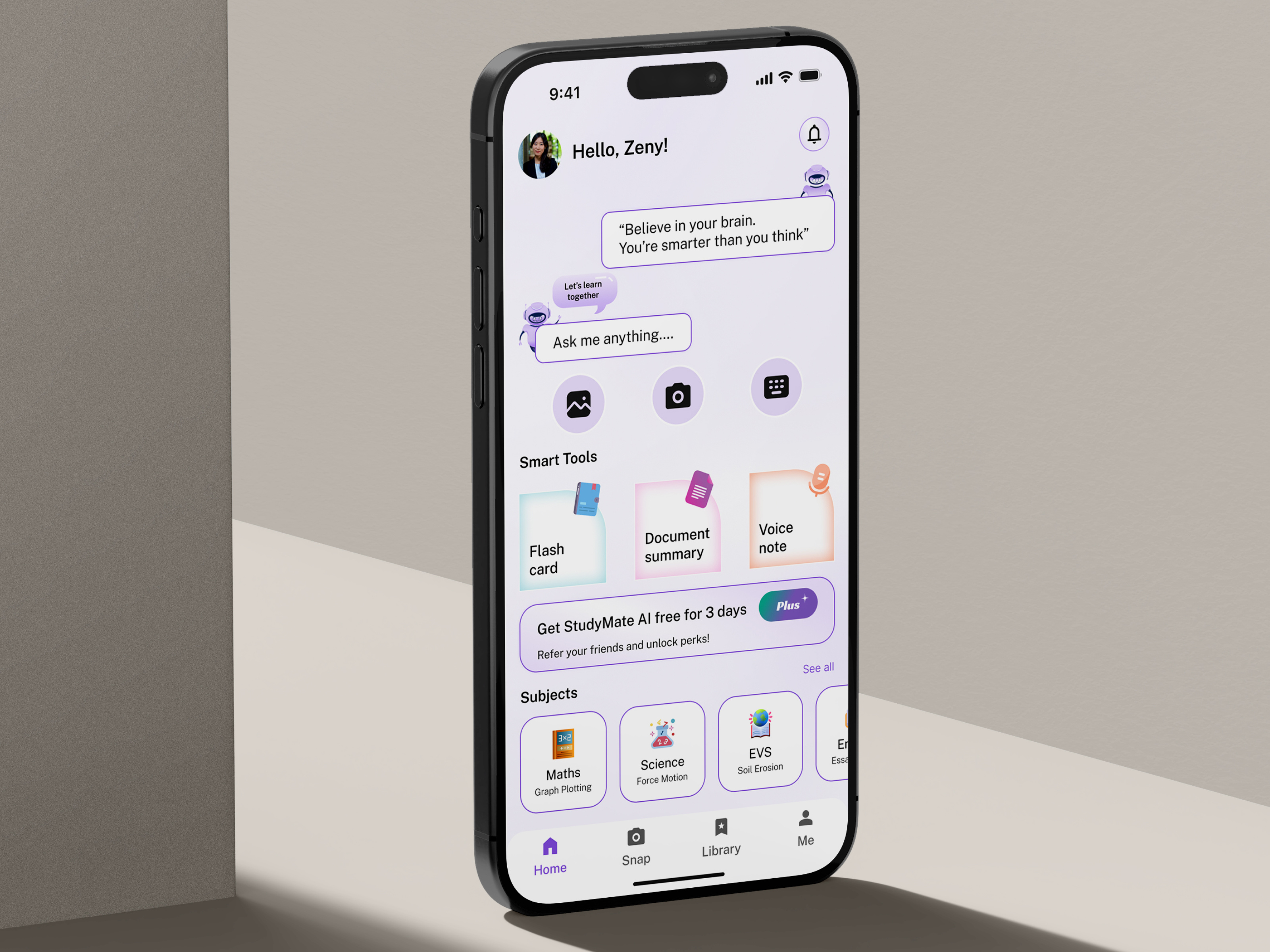 AI Homework Helper App – UI/UX Case Study ai education ai education app ai interface ai learning ai question solver ai study assistant ai tutor app design education homeworkapp homeworkhelper learning assistant learningtools minimal design mobileapp modern app ui uidesign uiux ux