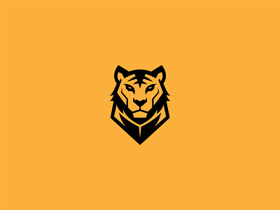 Tiger Logo africa animal animation beast branding cheetah gaming logo graphic design illustration king new logos panther strength t shirt design tiger tiger head tiger logo tigers white tiger