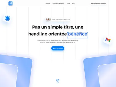 Hero section exploration agency design ai saas conversion design figma graphic design hero header hero section illustration landing page saas ui ux webflow
