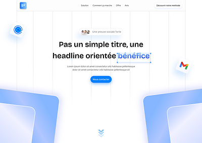 Hero section exploration agency design ai saas conversion design figma graphic design hero header hero section illustration landing page saas ui ux webflow