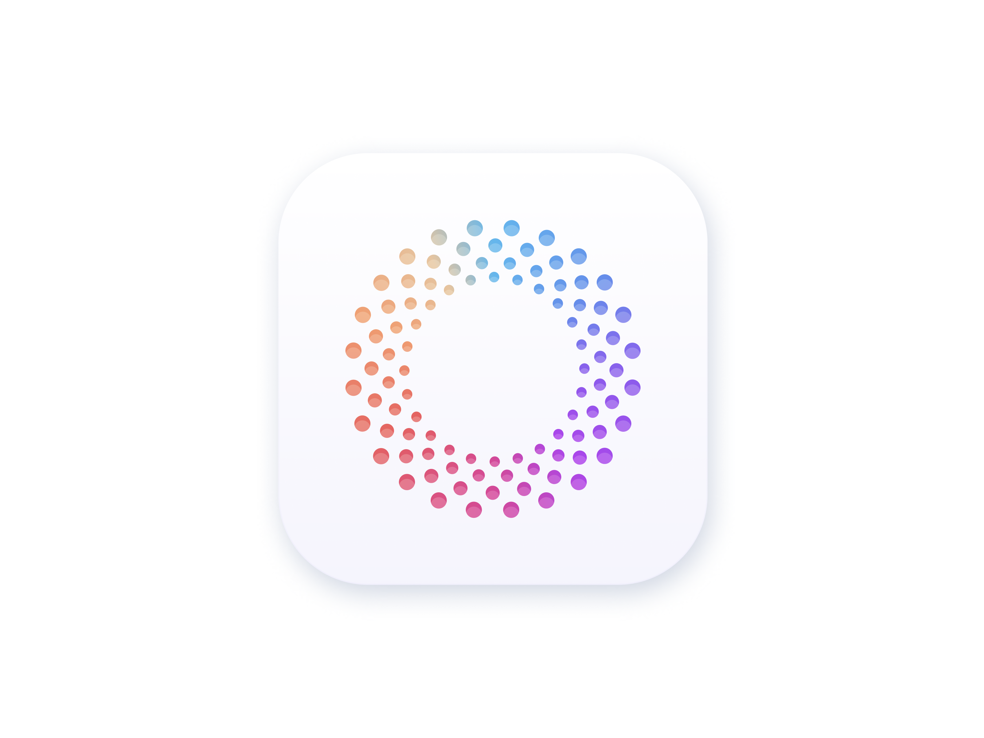Apple circle icon app design apple branding design figma illustration logo macos product design ui ux vector