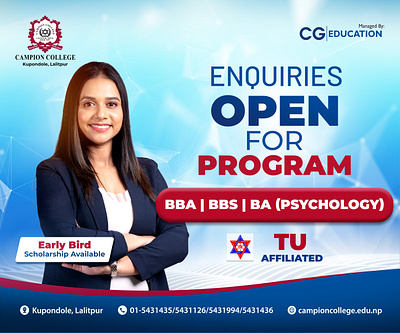 Enquires Open Flex Design graphic design