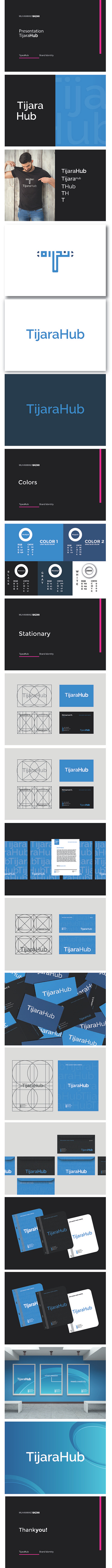 Brand Identity of B2B Company TijaraHub adobe illustrator adobe photoshop adobe xd arabiccalligraphy arabicdesign arabiclogodesign arabictypography brand identity branding creativedesign design graphicdesign illustration kufic calligraphy minimalist ui