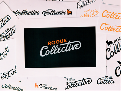 Rogue Collective / Brand Identity branding design graphic design logo typography