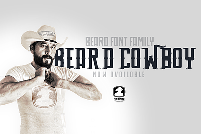 INTRODUCING BEARD COWBOY FONT cowboy font old west ranch rancho typeface typography vaquero western