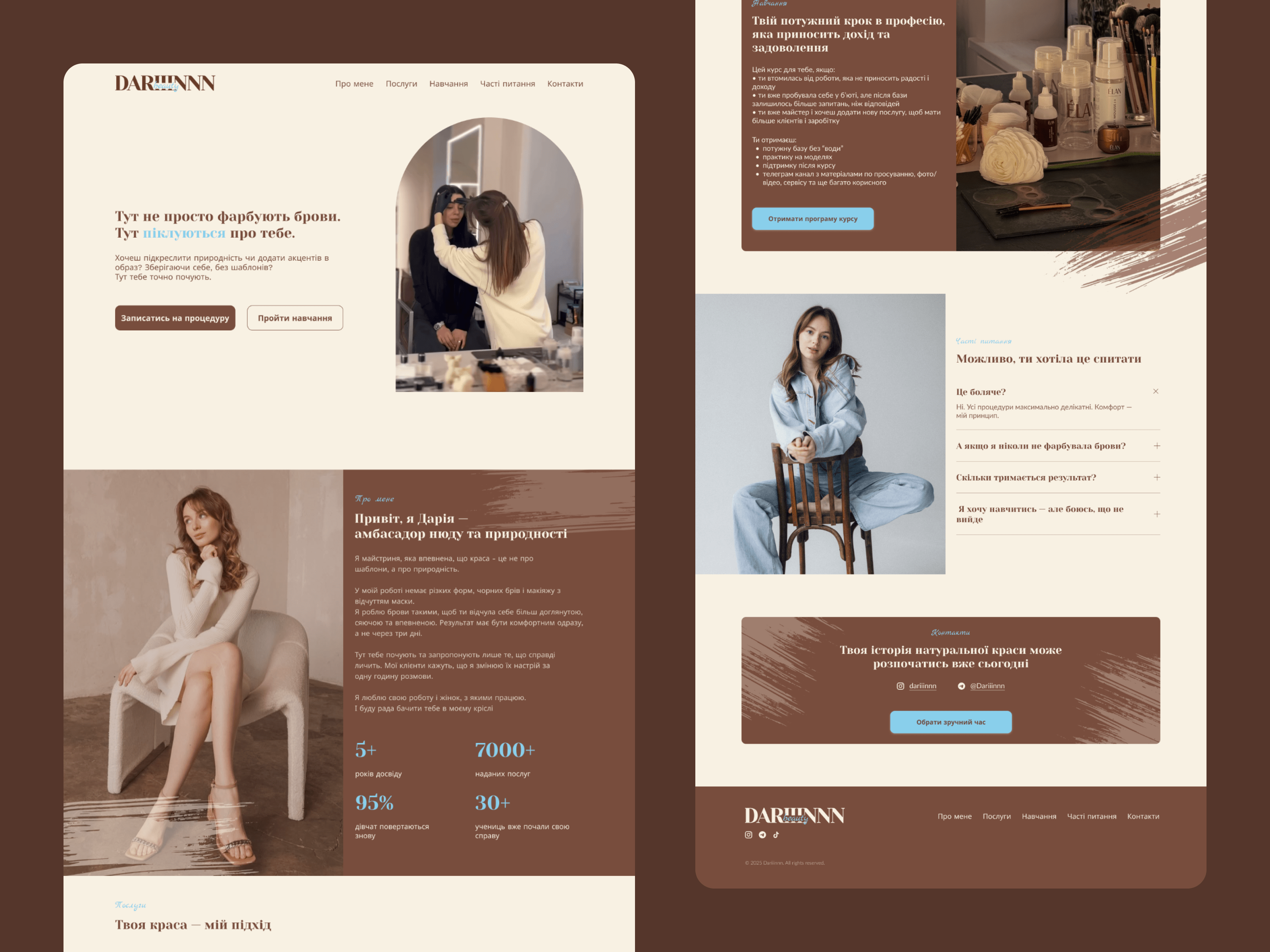 Example of Full Website: Design & Webflow