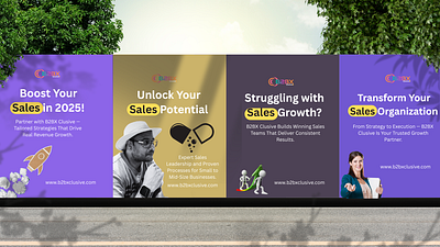 B2BX clusive poster design by Gaurav Tripathi 8299890048 3d poster ad post 2025 ads advertisement post b2b poster b2bx clusive best poster gaurav tripathi poster poster design 2025 poster designer sales sales poster design