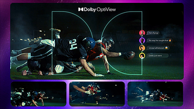 Video Ad for Dolby | Motion Graphic ad animation b2b burhan khawaja creative designer dolby optiview editor marketing motion motion graphics product promotion saas sl sports streaming video video ad video editing