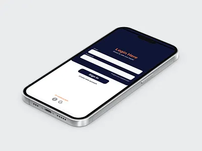 Mobile UI branding design icon typography ui ux