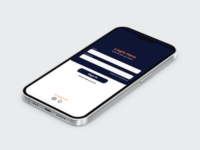 Mobile UI branding design icon typography ui ux