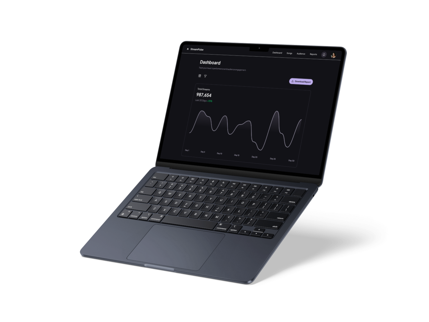 Analytic Chart (UI daily challenge #18) ui