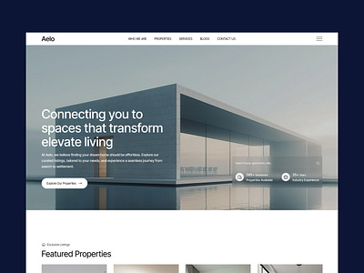 Aelo - Architecture & Design Website Template architecture architecture landing architecture landing page architecture website builtwithtemplate business commercial properties construction luxuries home madeinwebflow madewithwebflow marketing properties property real estate real estate agency real estate industry rental platform renting house webflow