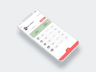 Mobile UI branding design typography ui ux