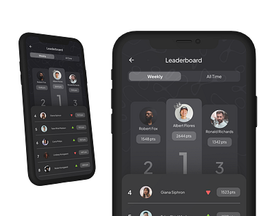 Leaderboard (UI daily challenge #19) ui