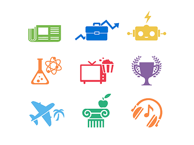 Magazine Categories 3d animation app branding design flat graphic design icon illustration illustrator logo minimal motion graphics typography ui ux vector web web design website