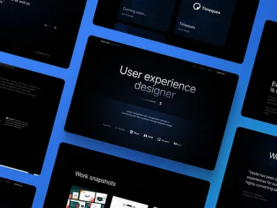 Vasile Labici - Personal portfolio website branding case study cases companies contact dark mode form framer gradient interface navbar personal portfolio product design testimonials ui ux web design webflow website