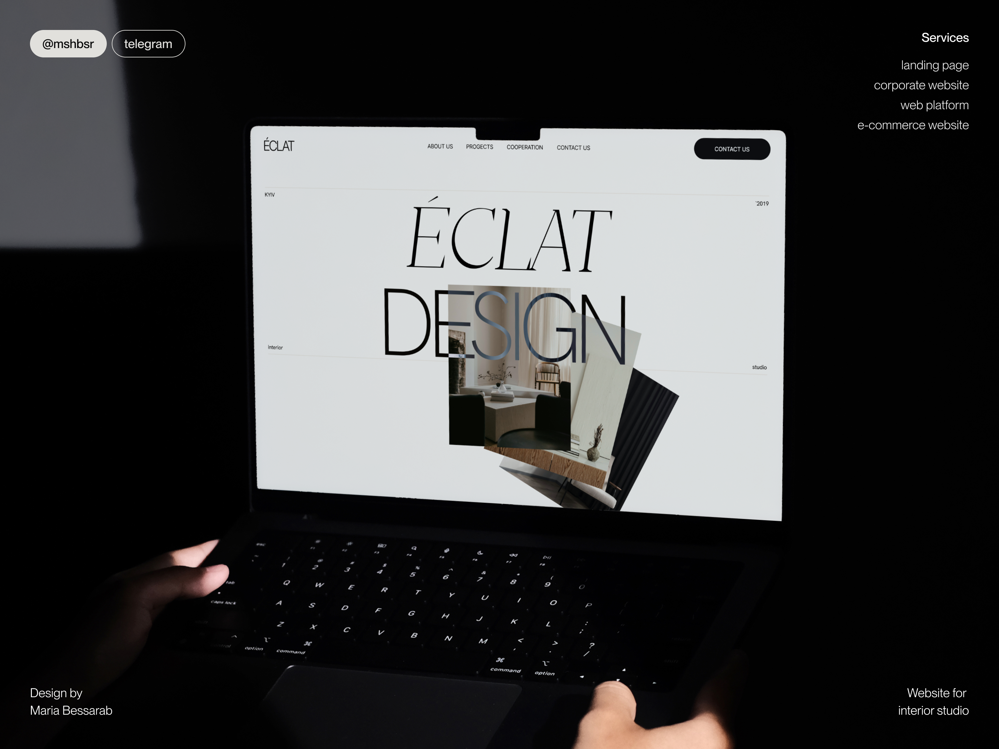 Example of Landing Page