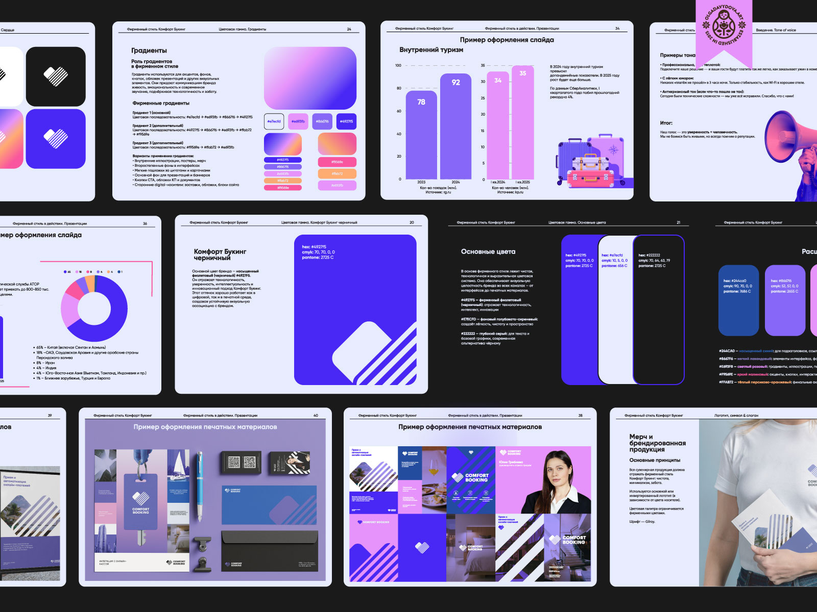 Comfort Booking Brand Guidelines Case Study brand brand book brandbook branding design flat graphic design guide guidelines icon identity illustration logo pattern usage vector illustration visual