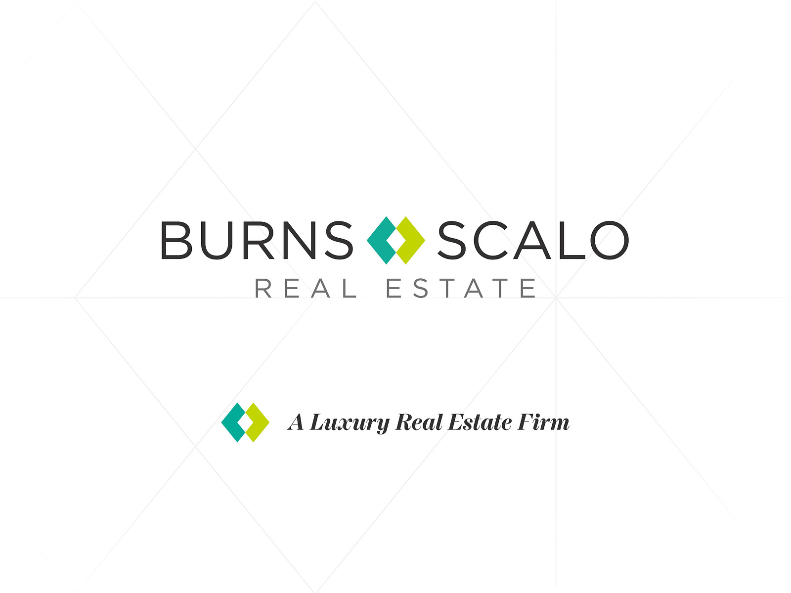 Burns Scalo Real Estate Branding by Full Circle Design Studio on Dribbble