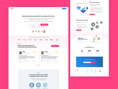 Lou: Custom UI (Figma to WordPress) | Seahawk portfolio