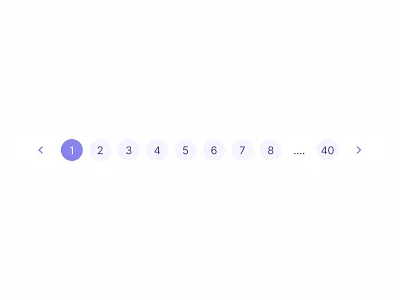 Pagination #DailyUI 085 design ui ui design uiux uiux design user interface