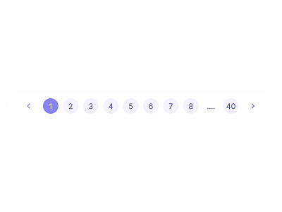 Pagination #DailyUI 085 design ui ui design uiux uiux design user interface