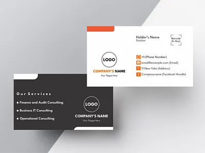 Business Card brand identity branding business card canva design graphic design small business owners