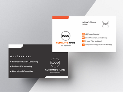 Business Card brand identity branding business card canva design graphic design small business owners