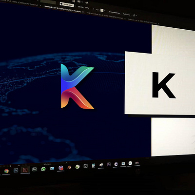 Modern Letter K abstract tech logo for a startup brand abstract logo branding design graphic design graphics design illustration k k abstract logo k logo k modern logo k monogram k tech logo logo logodesigner logos logotype modern logo tech logo ui