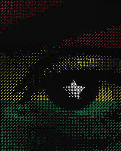 Black Star album art cover art dithering graphic design music poster vintage