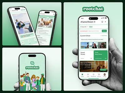 Mobile App Design for a Family Media Platform app application branding dashboard design family graphic design illustration landing page logo media mobile mobile application navigation saas seamless subscription ui uiux ux