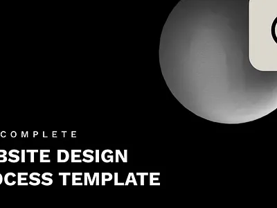 FREE Website Design Process Template (2025-to-date) landing page design mobile app design no code development ux design website design website illustration website template