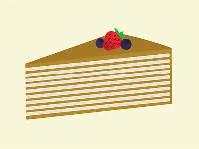 Honey cake bakery cake design eps food graphic design honey illustration vector