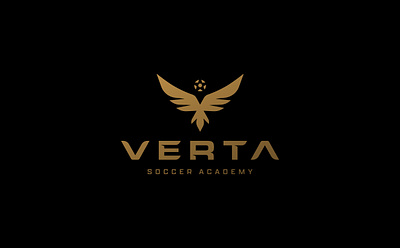 Verta Soccer Academy badge badgedesign branding design graphic design logo logodesign sports branding
