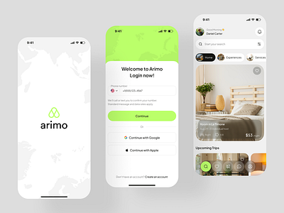 Book smarter - Ai travel app design ai powered ai travel airbnb app design booking app clean ui experience design home booking minimal design mobile app mobile app design mobile ui product design smart booking travel app travel ux trip planner ui design ux design
