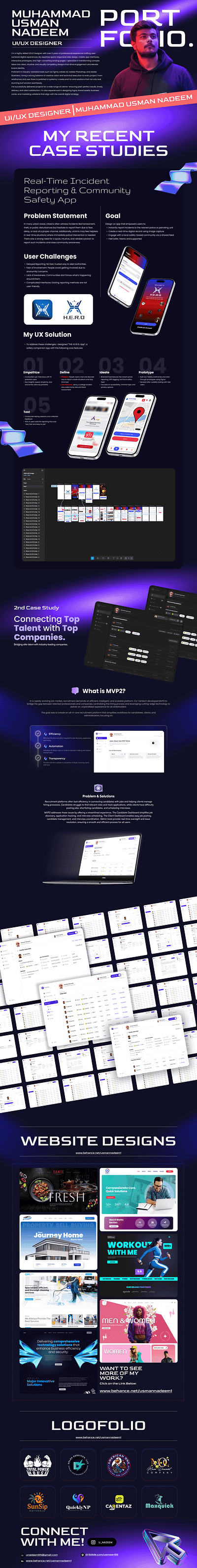 PORTFOLIO | CASE STUDIES | WEBSITE DESIGNS | LOGOFOLIO 2025 2026 adobephotoshop creative figma illustrator logo logofolio portfolio ui ux website