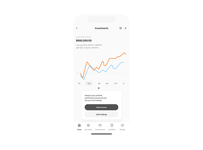 Account portfolio design fintech graphic design illustration portfolio product design ui
