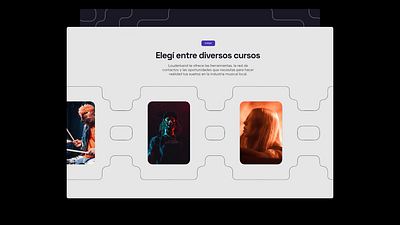 Louderband - Website branding landing latin latin america music ui ux web web design website