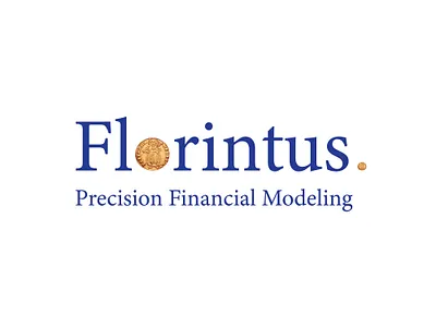 Florintus financial model company Logo graphic design