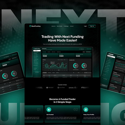 CFD FOREX Propfirm affiliates cfd challenges design development firm forex graphic design payout prop prop firm propfirm website