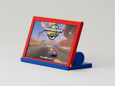 NS2GO - Concept design 3d c4d cinema4d concept design game nintendo switch 2 product redshift render
