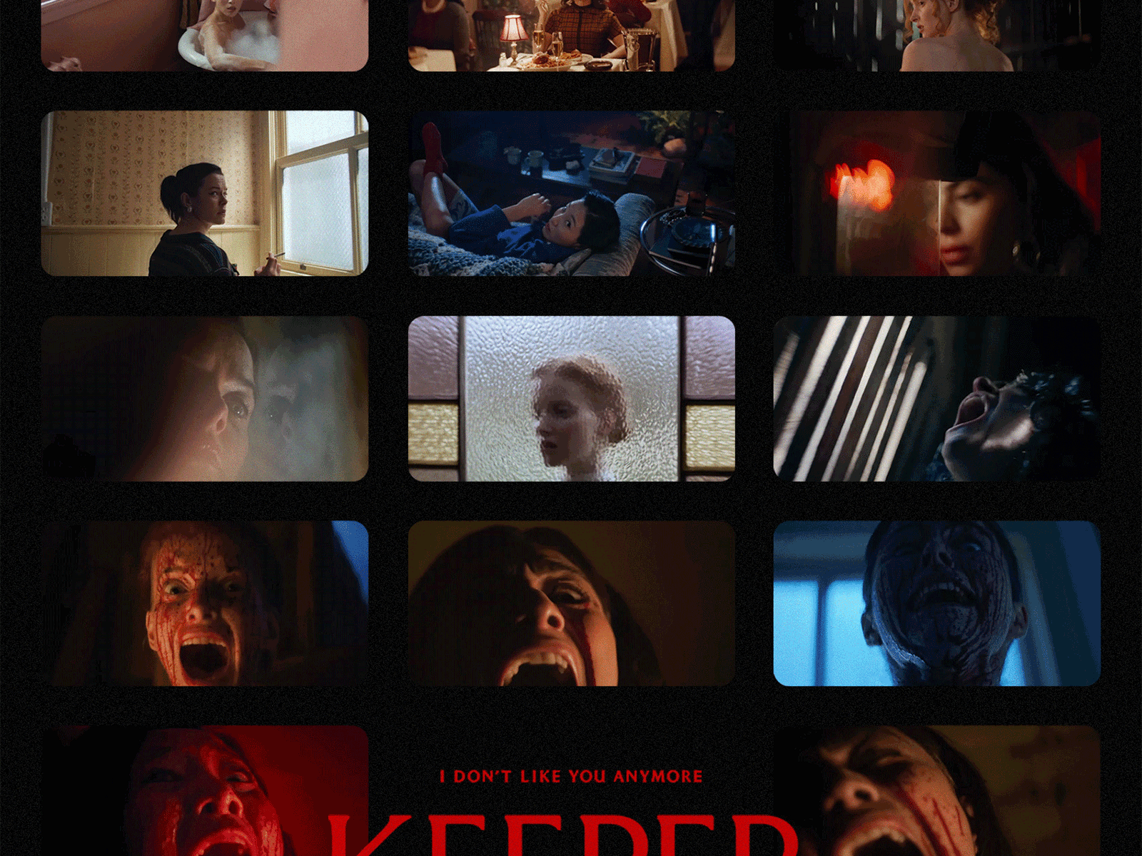 KEEPER fan art horror horror fan horror movie keeper keeper movie keeper movie poster keeper movie posters key art movie poster movie posters neon neon rated osgood perkins poster poster design posters scary