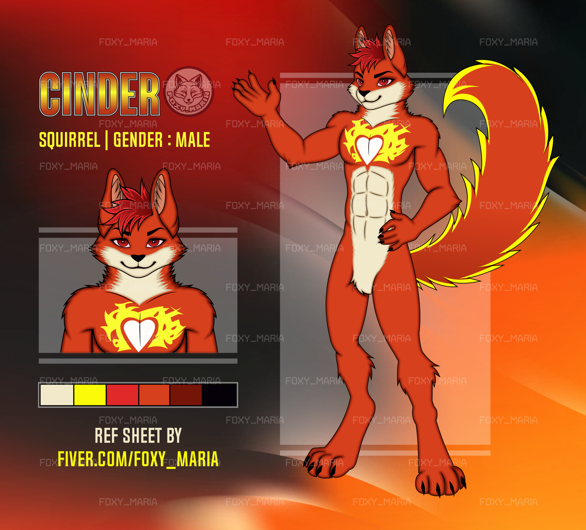 Su animaloc anthroart anthroartist characterdesign commissionsopen customfursona foxymaria furryart furryartist furrycommission furrycommunity furryfandom furryoc fursona originalcharacter referenceart refsheet squirrelart squirrelfursona squirreloc