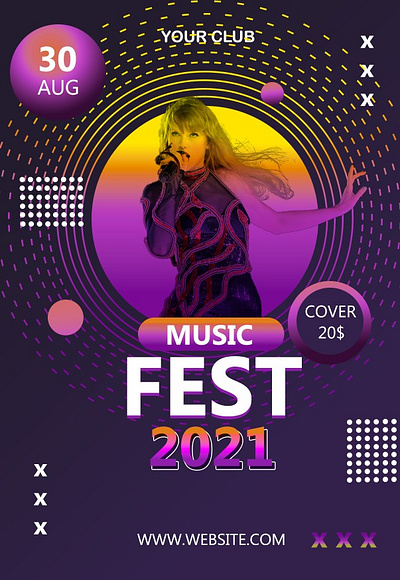 A poster logo photoshop