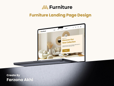 Furniture Landing Page Design design figma furniture landing page furniture uiux furniture websit landing page landing page design ui uiux user experience ux research website