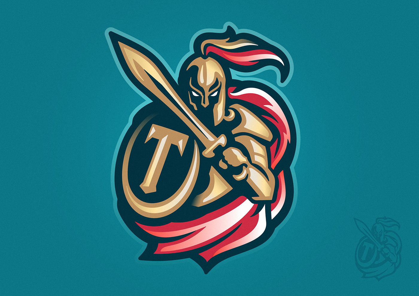 Titans Sports Logo by Paragon Design House on Dribbble